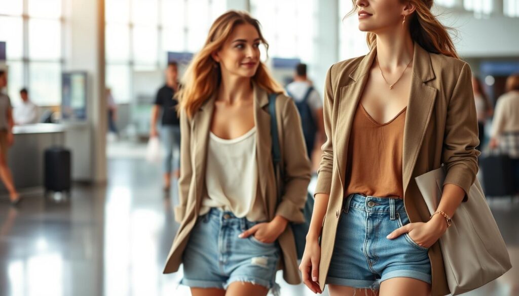 Casual Chic Airport Fashion