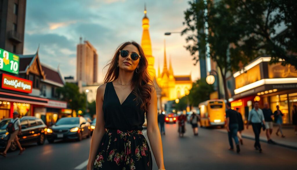 Bangkok Outfit Travel OOTD Transition Looks