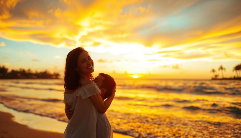 Couples Romantic Travel Moments