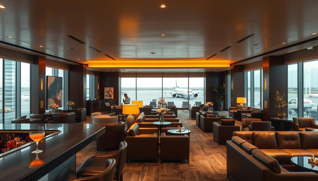 Jet-Set Chic Airport Lounge Experience