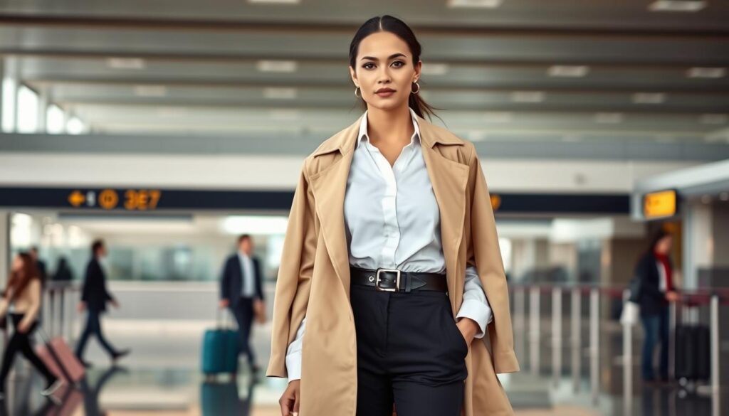 Jet-Set Look Travel Fashion