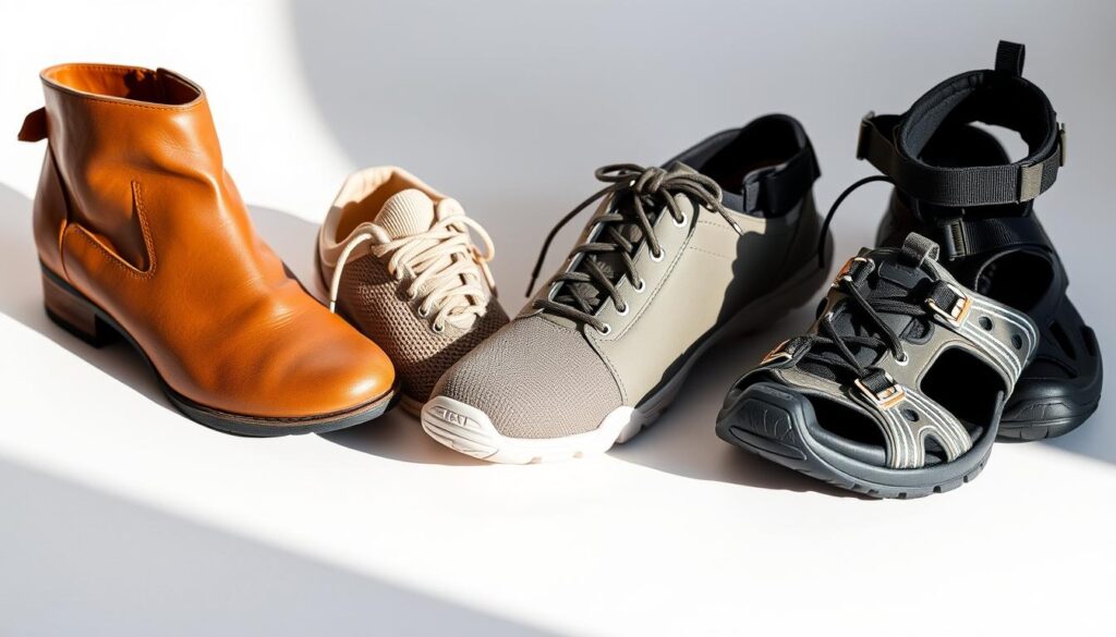 Practical Footwear for Travel