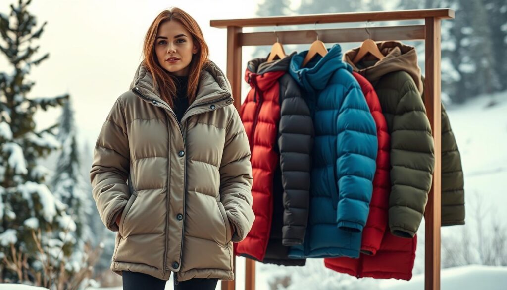 Winter Travel Warm Coats and Packable Puffers