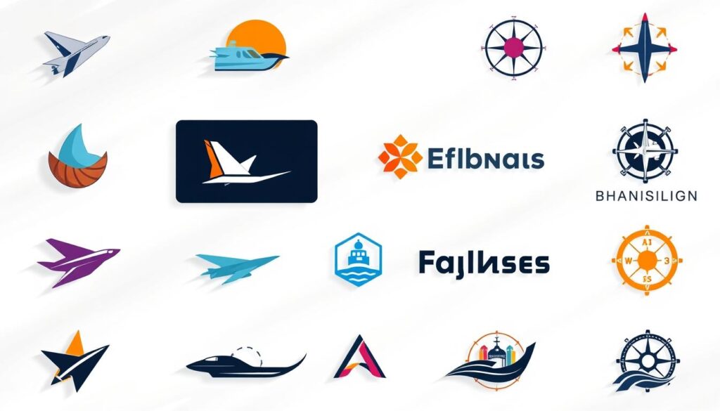 modern travel logo designs