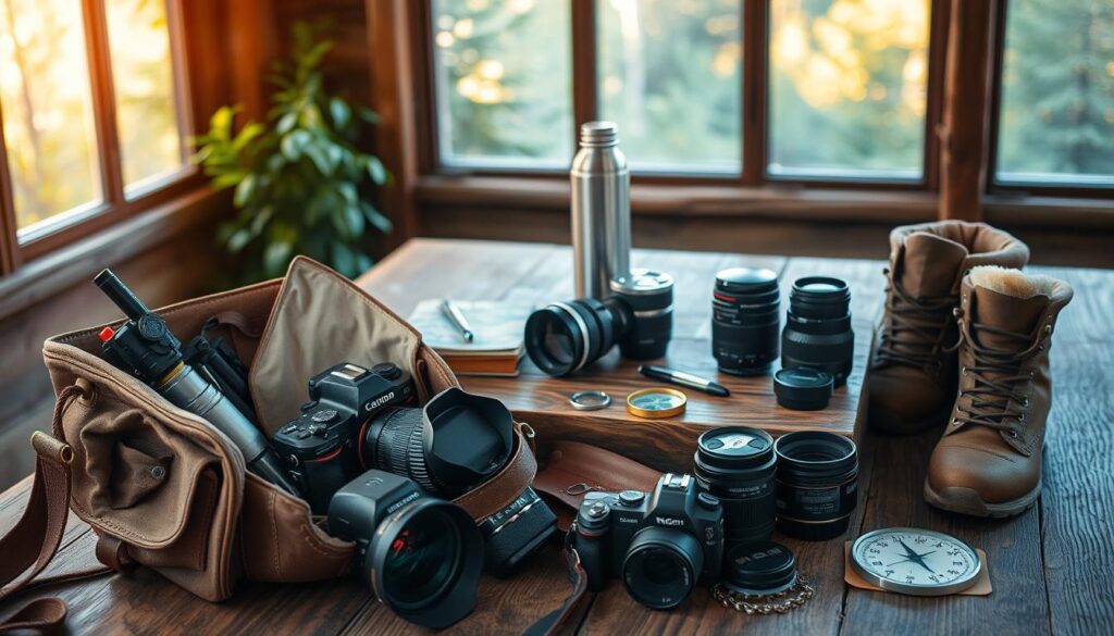 solo travel photography equipment