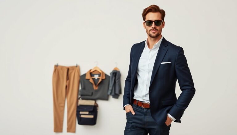 travel outfit men
