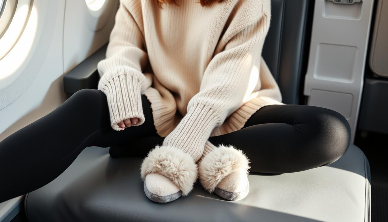 travel outfit plane